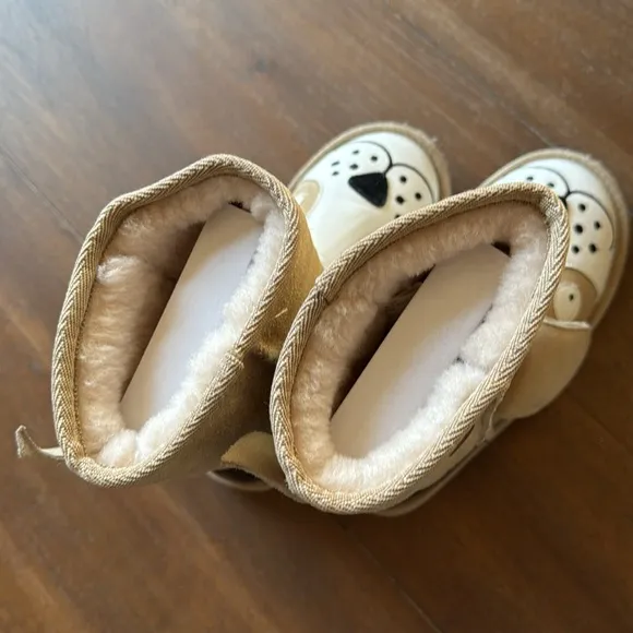 Size 13 EMU Australia Little Creatures Puppy wool boots with box