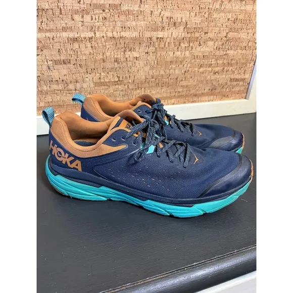 Size 14 - Hoka One One Mens Challenger ATR 6 1106510 OSAT Blue Running Shoes