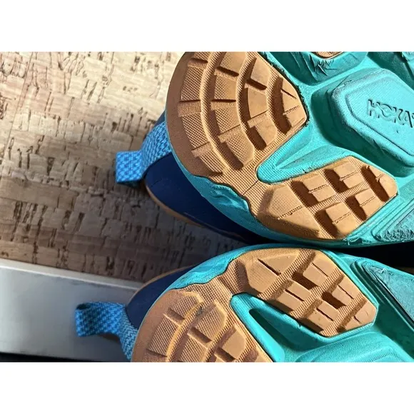 Size 14 - Hoka One One Mens Challenger ATR 6 1106510 OSAT Blue Running Shoes