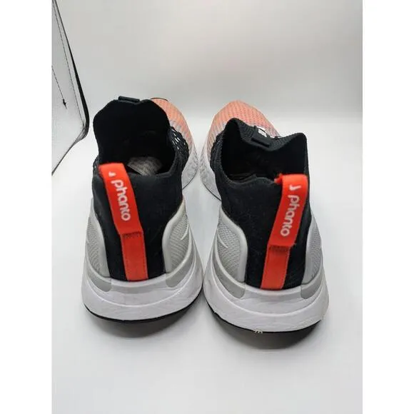 Size 15 Nike React Phantom Run Flyknit FK 2 Black Team Orange Mens DQ7647-001