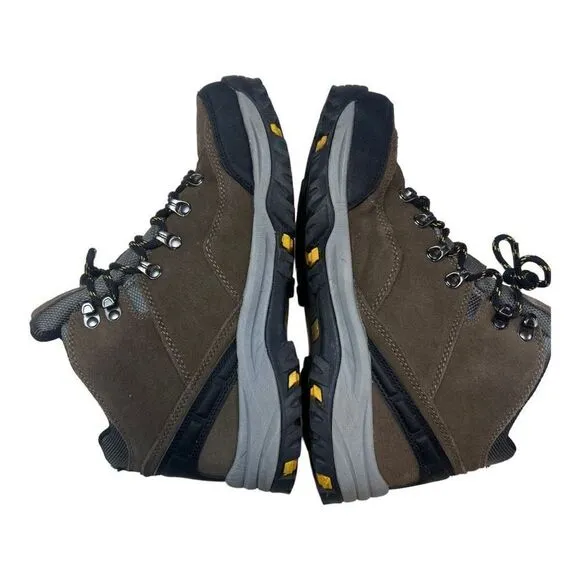 Skechers Men's Relment Pelmo Relaxed Fit Waterproof Hiking Boots Brown Size 8