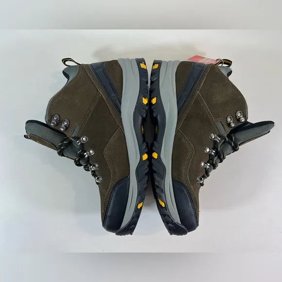 SKECHERS Men's Wide Fit Relment Pelmo Lace Up Waterproof Hiking Boot Size: 8 EUC