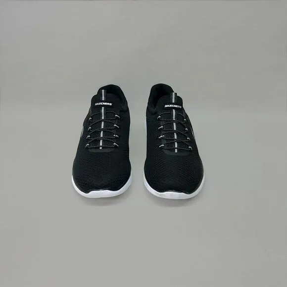 Skechers Women’s Black Memory Foam Slip-On Athletic Sneakers- Size 10