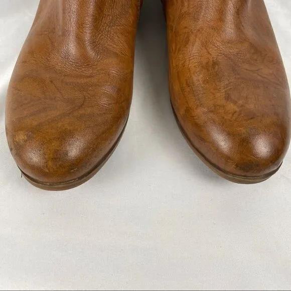 Soft Walk Faux Leather Ankle Boots - Women’s 8