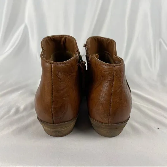 Soft Walk Faux Leather Ankle Boots - Women’s 8
