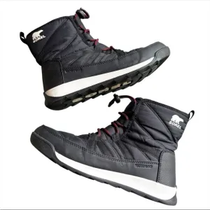 Sorel Black Weatherproof Winter Boots