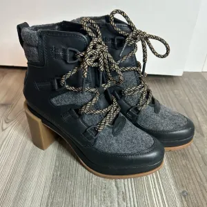 Sorel Blake Lace-Up Leather &amp; Felt Hiking Boots