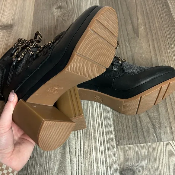 Sorel Blake Lace-Up Leather &amp; Felt Hiking Boots