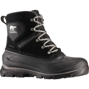 SOREL Buxton Lace Waterproof Snow Boot in Black Size 15 NWT