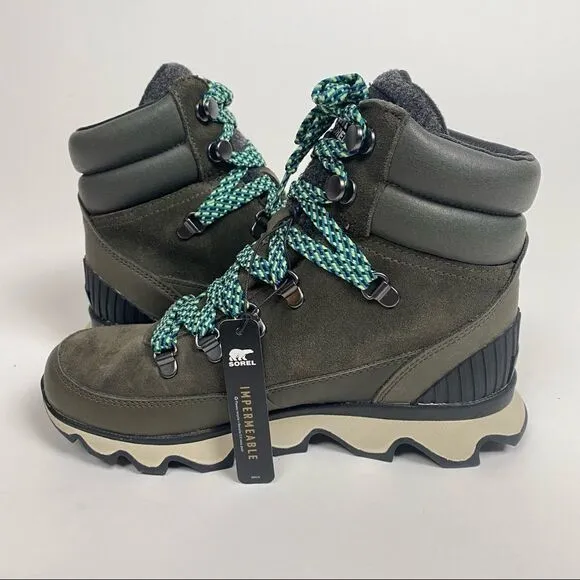 Sorel Kinetic Conquest Hiking Boots Alpine Tundra Quarry 5.5
