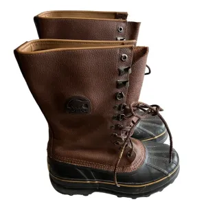 SOREL MAVERICK BOOTS Mid Calf SNOW winter Men’s US 7 or a Women’s size 9 EUC LN