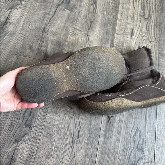 Sorel Pakua Chocolate Brown Fur Lined Snow Boots
