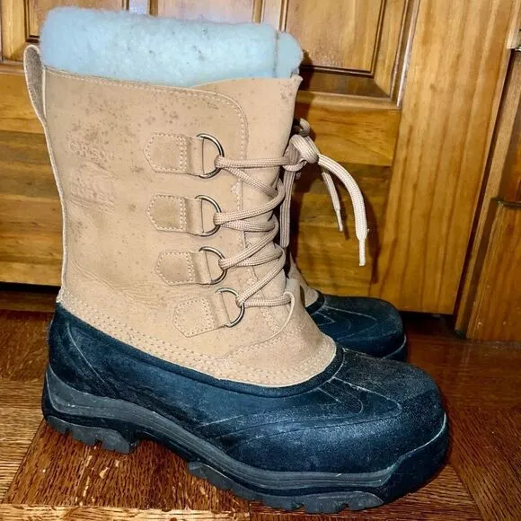 Sorel waterproof caribou snow boots