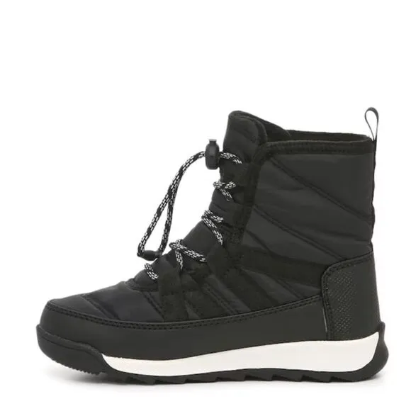 SOREL Whitney II Short Waterproof Insulated Boot, Toddler Size 9, Black, NWT