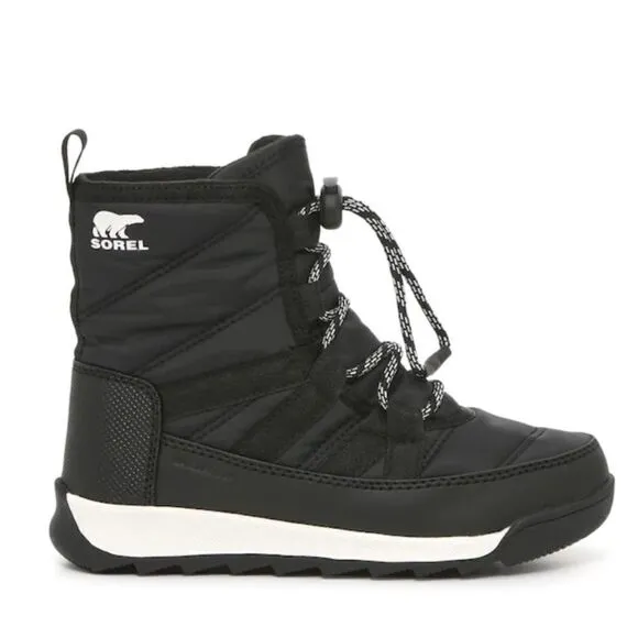 SOREL Whitney II Short Waterproof Insulated Boot, Toddler Size 9, Black, NWT
