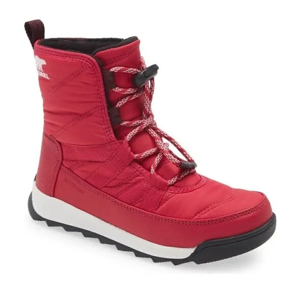 SOREL Whitney II Short Waterproof Insulated Boot, Toddler Size 10, Red, NWT