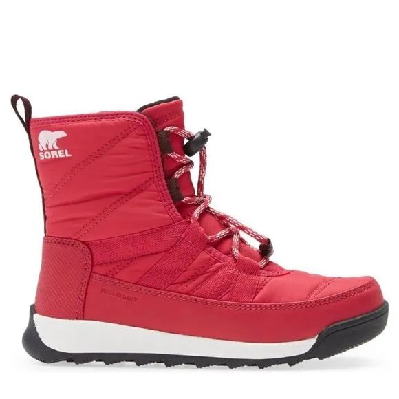 SOREL Whitney II Short Waterproof Insulated Boot, Toddler Size 10, Red, NWT