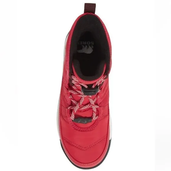 SOREL Whitney II Short Waterproof Insulated Boot, Toddler Size 12, Red, NWT