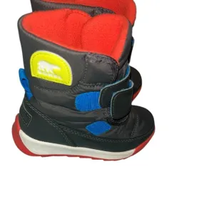 Sorel Whitney Toddler kids Slip-on Winter Snow boots size 8 child