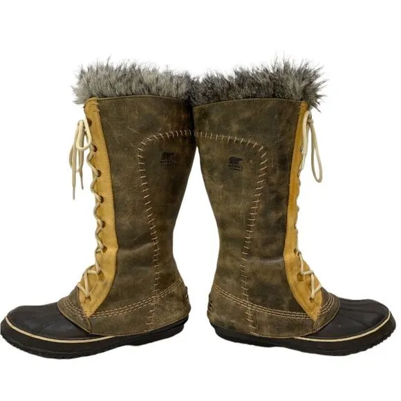 Sorel Cate The Great Curry Biscotti Winter Boot