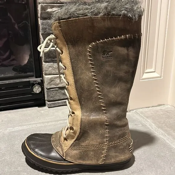 Sorel Cate The Great Curry Biscotti Winter Boot
