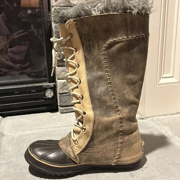 Sorel Cate The Great Curry Biscotti Winter Boot
