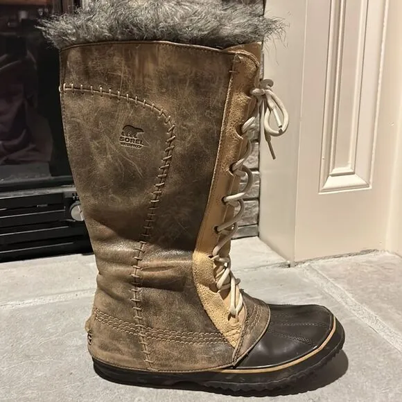 Sorel Cate The Great Curry Biscotti Winter Boot