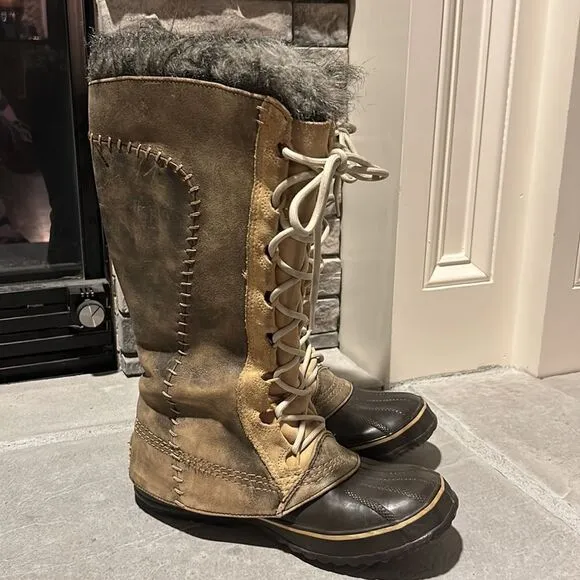 Sorel Cate The Great Curry Biscotti Winter Boot