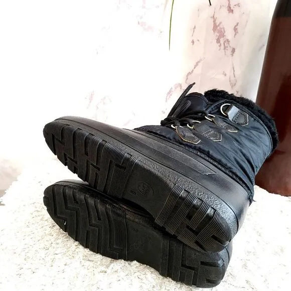 Sorel waterproof duck boots with warm wool lining