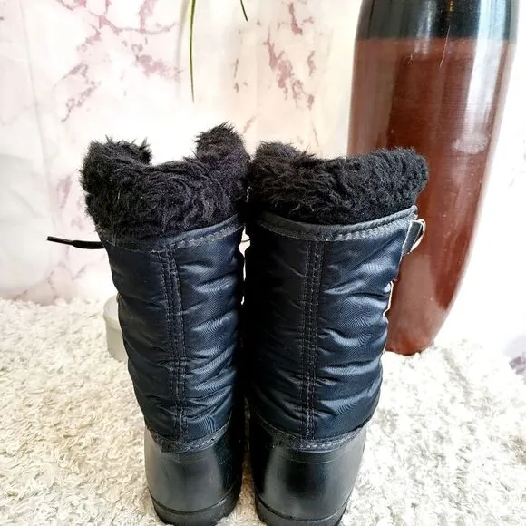Sorel waterproof duck boots with warm wool lining