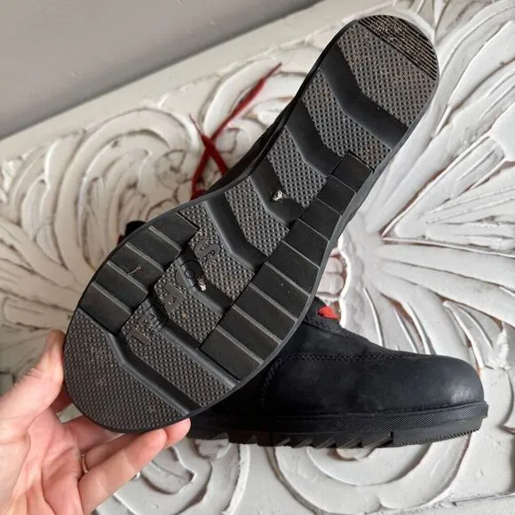 Sorel Women's Evie Sport Lace Bootie black size 10