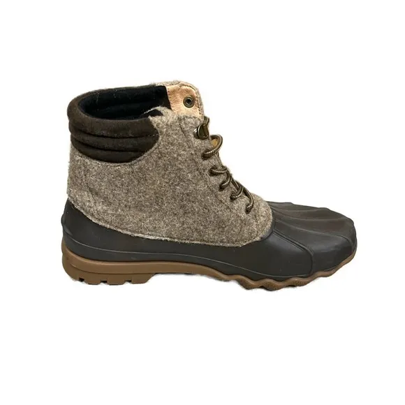 Sperry Men’s Thinsulate Avenue Top-Sider Duck Wool Boots- Size 9.5‎