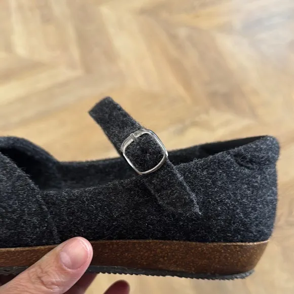 Stegmann wool Mary Jane shoes