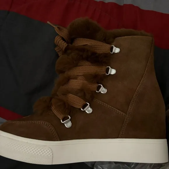 Steve Madden Fur Boots