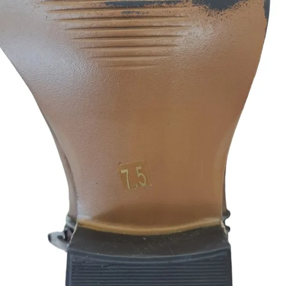 Steve‎ Madden Women's Brown Suede Leather Ankle Boots Size 7.5 M