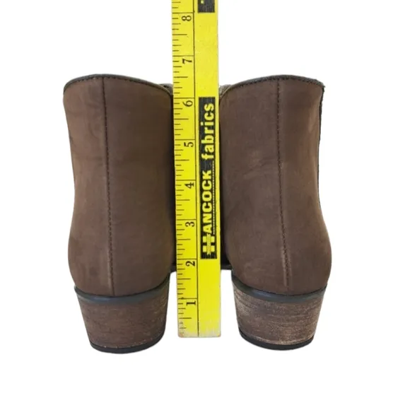 Steve‎ Madden Women's Brown Suede Leather Ankle Boots Size 7.5 M