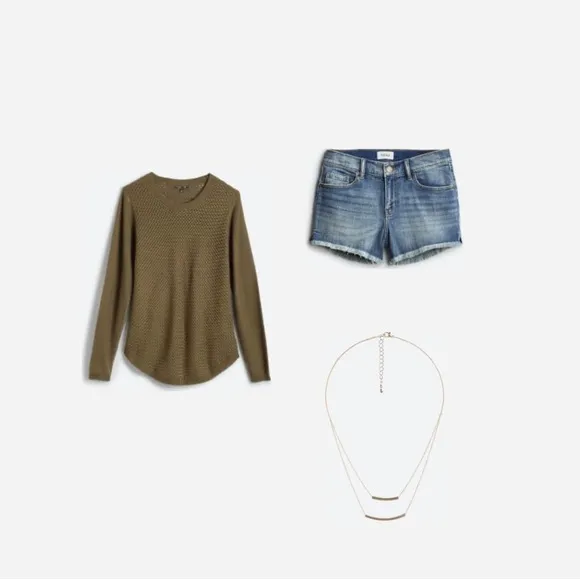 Stitch Fix l PISTOLA Eliana Fray Hem Short