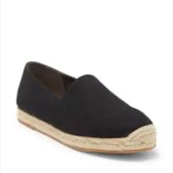 Stuart Weitzman Black Mykonos Espadrilles Sz 6.5