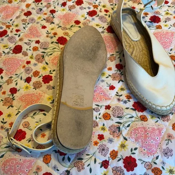 Stuart Weitzman ankle strap  Espadrille Sandals