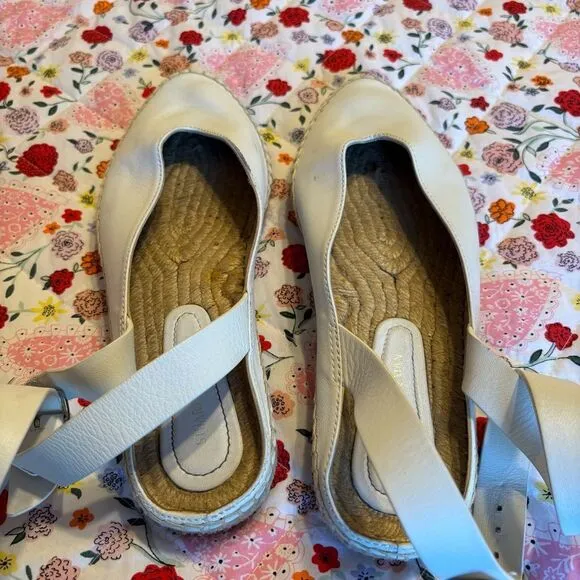 Stuart Weitzman ankle strap  Espadrille Sandals