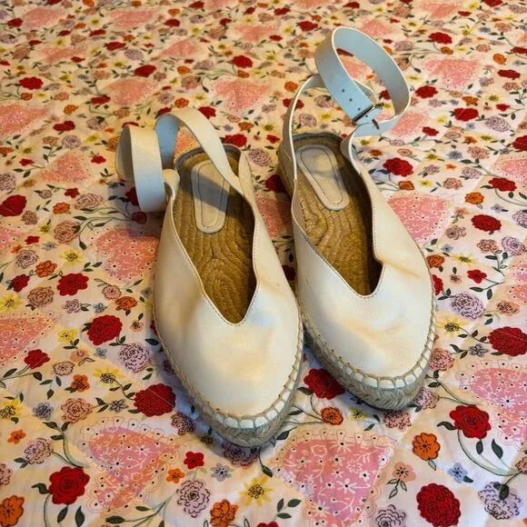 Stuart Weitzman ankle strap  Espadrille Sandals