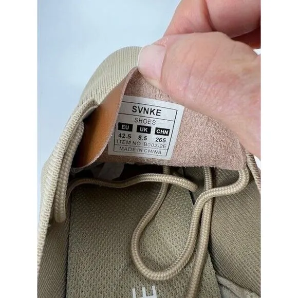SVNKE Men's Mesh Dress Shoes Casual Business Lace Up Oxford Sneakers Lightweight
