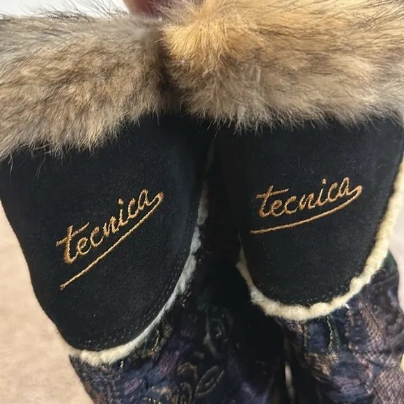 Tecnica GoaT Fur Mulkluk Boots GUC Super Warm Wool Lined EU 42
