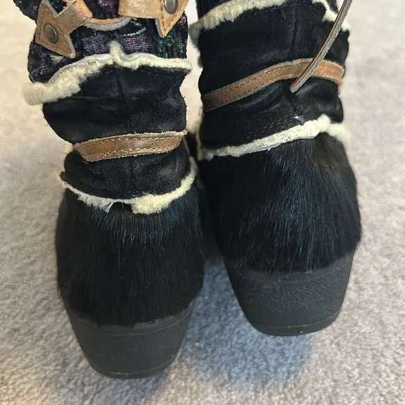 Tecnica GoaT Fur Mulkluk Boots GUC Super Warm Wool Lined EU 42
