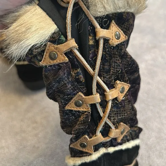 Tecnica GoaT Fur Mulkluk Boots GUC Super Warm Wool Lined EU 42