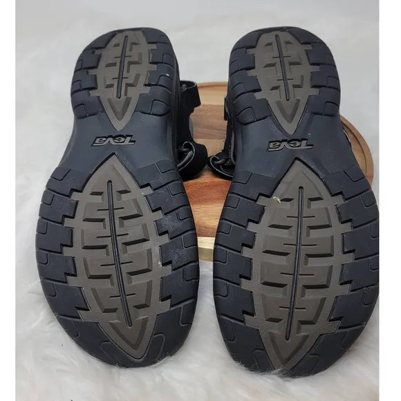TEVA Men's Black Minam Sandals Size 11