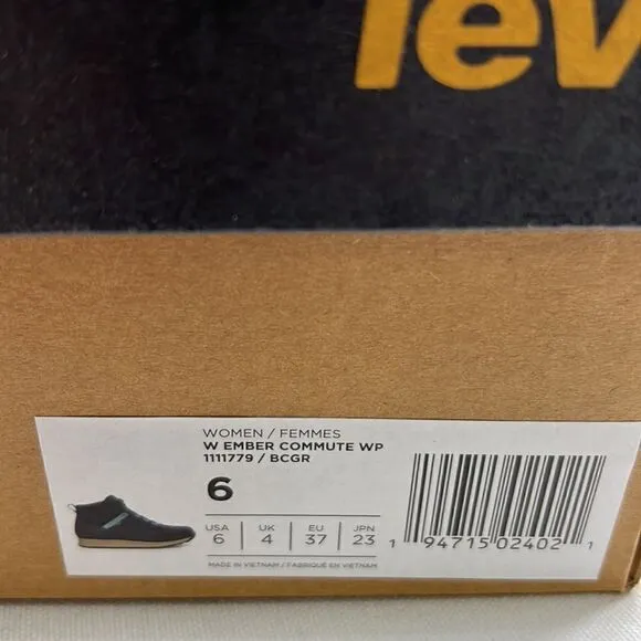 Teva ReEmber Commute WP Boots BCGR size 6