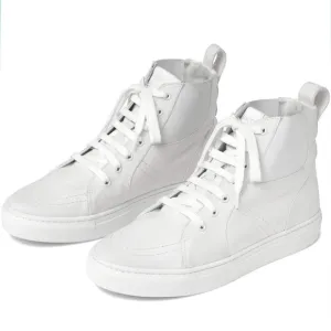 Thakoon Pull On High Top Sneakers White New Women’s Size 38 Fresh Clean Casual