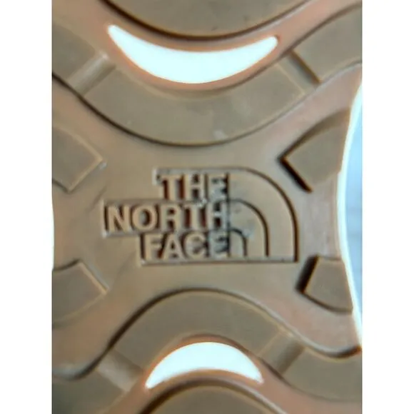 The North Face Halseigh ThermoBall Lace Waterproof Boots Size 10.5 Beige Cream