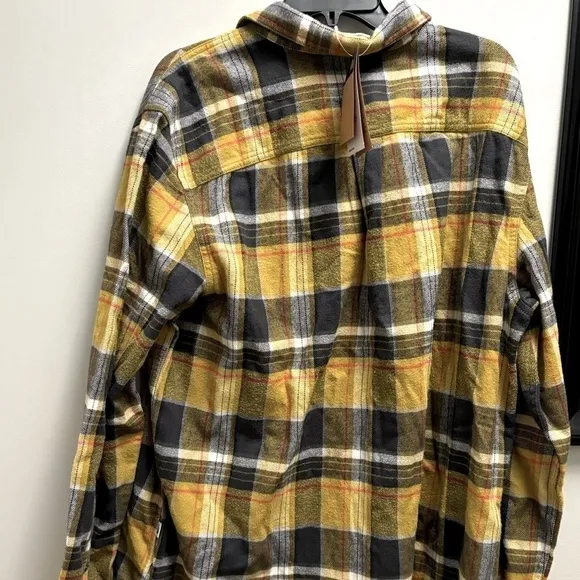 The North Face Men's Arroyo Flannel Shirt - Mineral Gold Large Half XXL